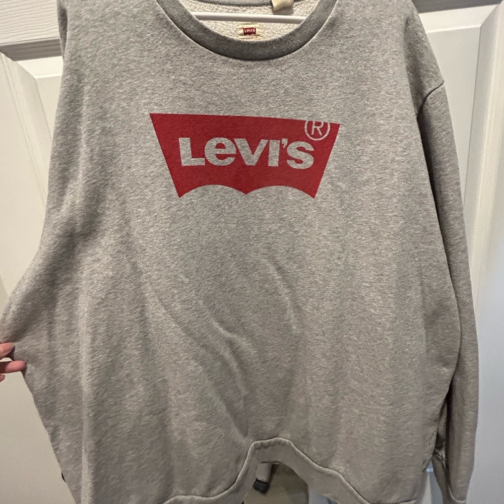 Levi's Gray Fleece with Red Tag